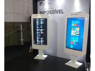 Aluguel Totem Touchscreen interativo p eventos TipFloripa Centro Florianopolis Servicos para festas infantis e eventos no [***] 