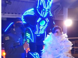 Megatrom cover robo led personagens festa evento casamento Lapa Sao Paulo SP Servicos para festas infantis e eventos no [***] 