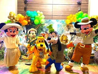 Turma Mickey Safari cover personagens vivos Minnie Itaquera Servicos para festas infantis e eventos no [***] 