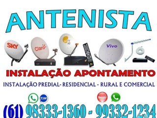 Antenista Octogonal Sky Parablica 5G Claro Tv Geral Area Octogonal Profissionais liberais no [***] 