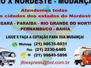 MUDANAS RIO DE JANEIRO X NORDESTE [***] Centro Fretes e mudancas no [***] 