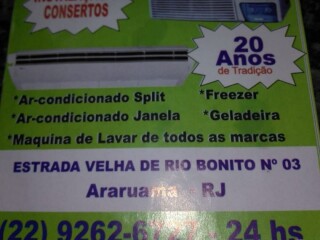 CONSERTO INSTALAO REFRIGERAO ARARUAMA Araruama RJ Servicos especializados no [***] 