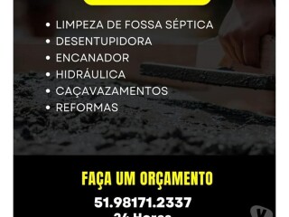 Desobstruco em Cachoeirinha Sul RS [***] Cachoeirinha Sul RS Servicos especializados no [***] 