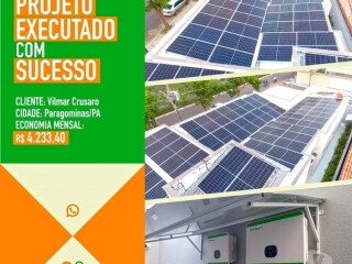 Venha economizar sua conta de energia com o sol Distrito de Belm Servicos especializados no [***] 