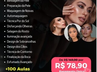 Maquiagem Lucrativa Curso de Maquiagem Profissional Goiania GO cursos tcnicos enfermagem esttica profissionalizantes [***] 