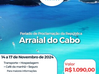 Excurso para arraial do cabo 1411 a [***] em Bauru SP Eventos 