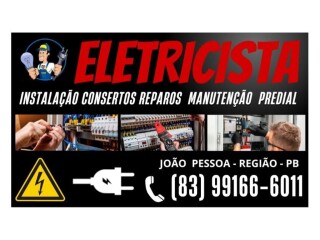 ELETRICISTA INSTALAÇÃO REPAROS [***] João Pessoa Centro - Pintor de parede e reformas 