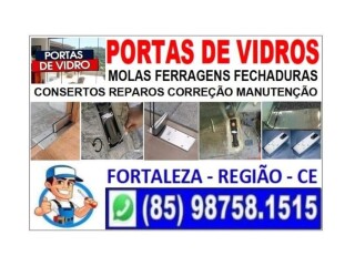 PORTAS DE VIDROS CONSERTOS 85 98758-1515 Fortaleza Cidade - Pintor de parede e reformas 