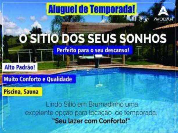 chacara-sitio-e-rancho-de-temporada-em-condominio-quinta-do-rio-das-aguas-claras-brumadinho-minas-gerais-sitio-em-brumadinho-mg-para-alugar-por-temporada-big-0