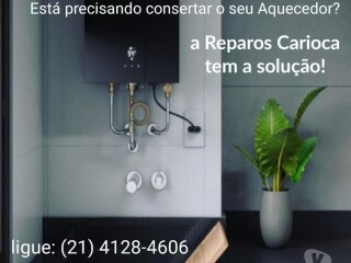 Assistência Técnica no RJ de Aquecedor de água Centro - Pintor de parede e reformas 