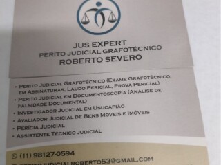 Perito judicial Grafotécnico Documentoscopia bens móveis . Tatuapé - Profissionais liberais 