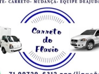 Carreto e Mudanças com equipe de ajudantes e logísticas Jardim Armação - Fretes e mudanças 